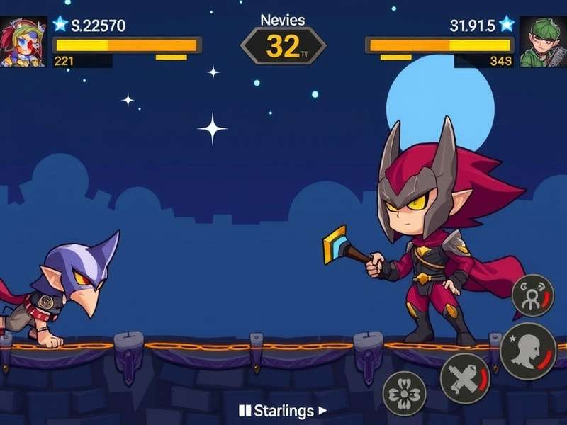 Pixel Heroism Star Game Screenshot